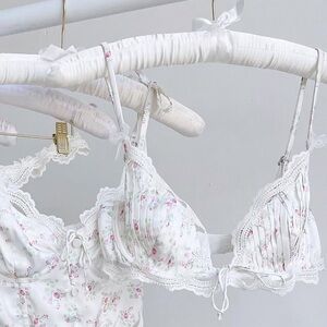 For Love and Lemons 🍋 Bluebell Bouquet Bra Lingerie